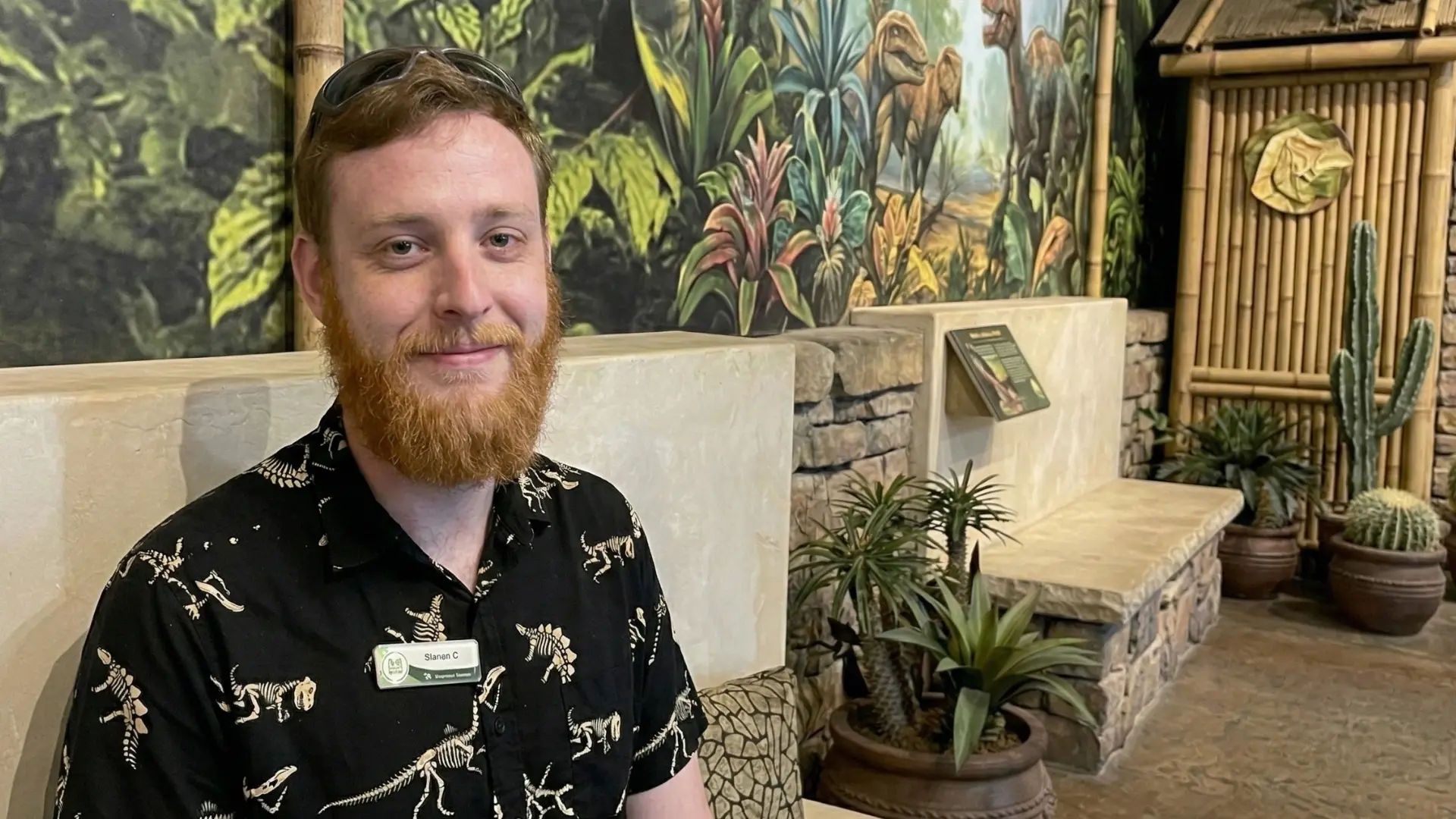 Steven G at Memphis Zoo Cat House Café