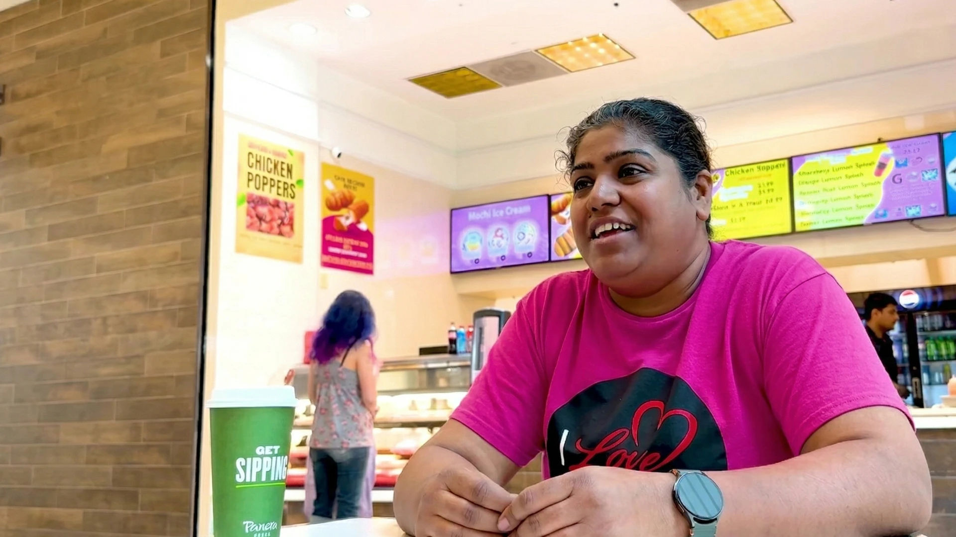 Shahana at I Love Mochi
