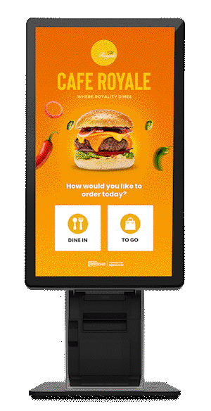 Self-Ordering Kiosk UI