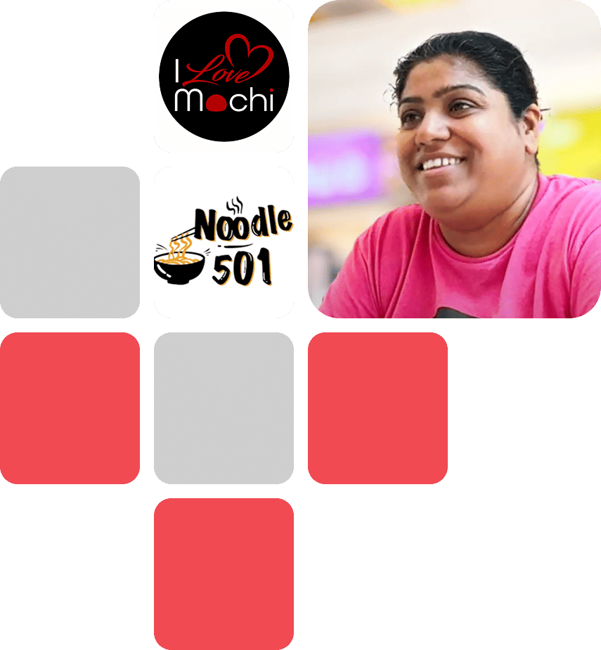 Customer testimonials collage