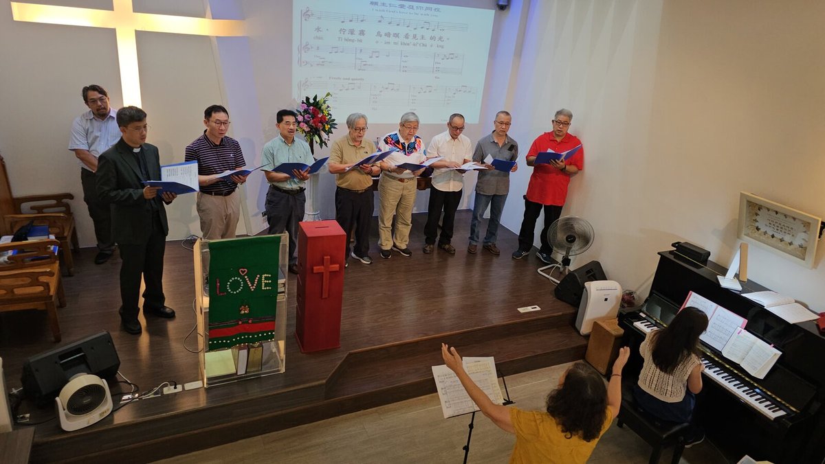 （男聲詩班唱頌榮 聖詩第400首 願主仁愛與你同在）