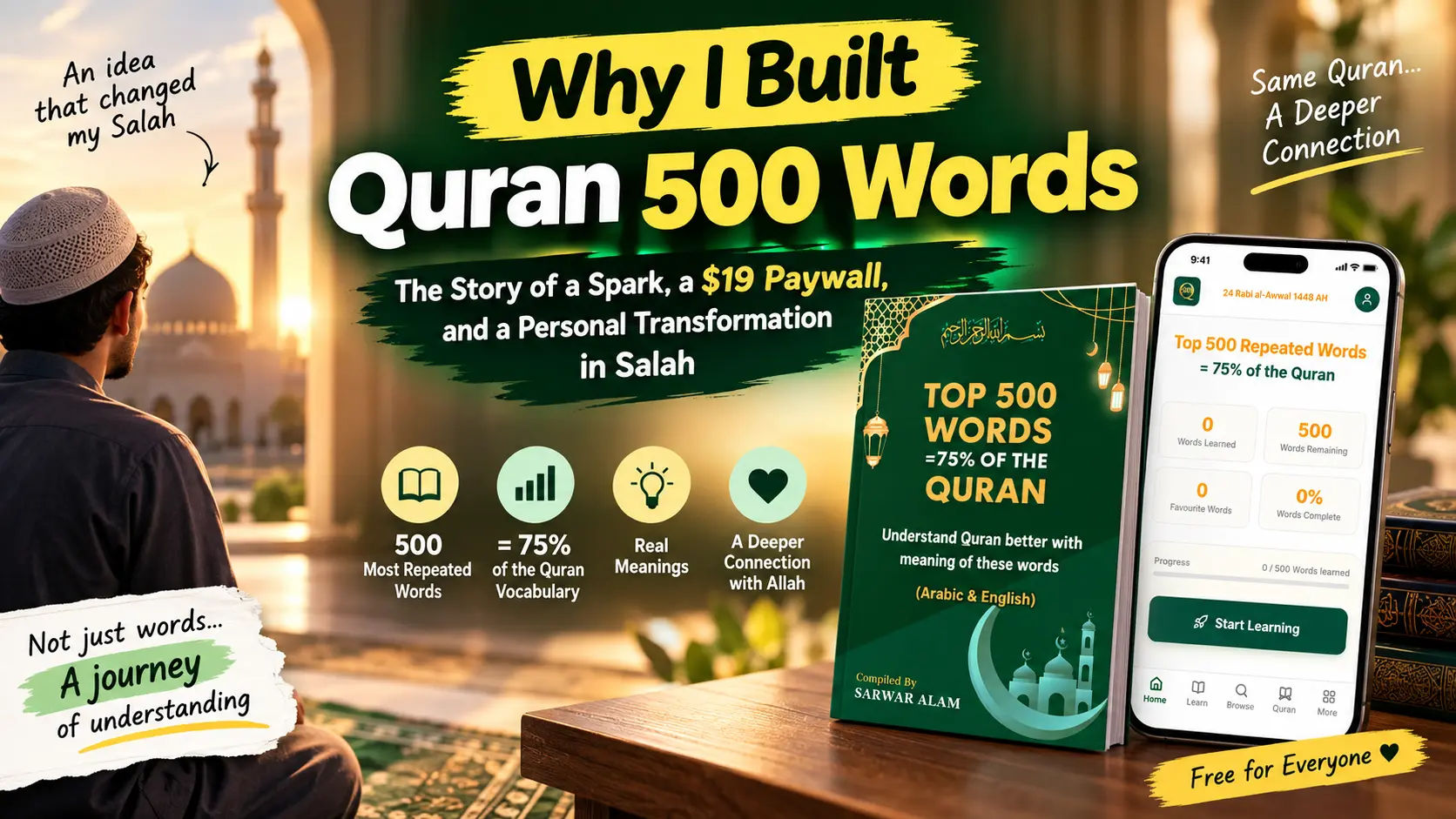 Why I Built ‘Quran 500 Words’