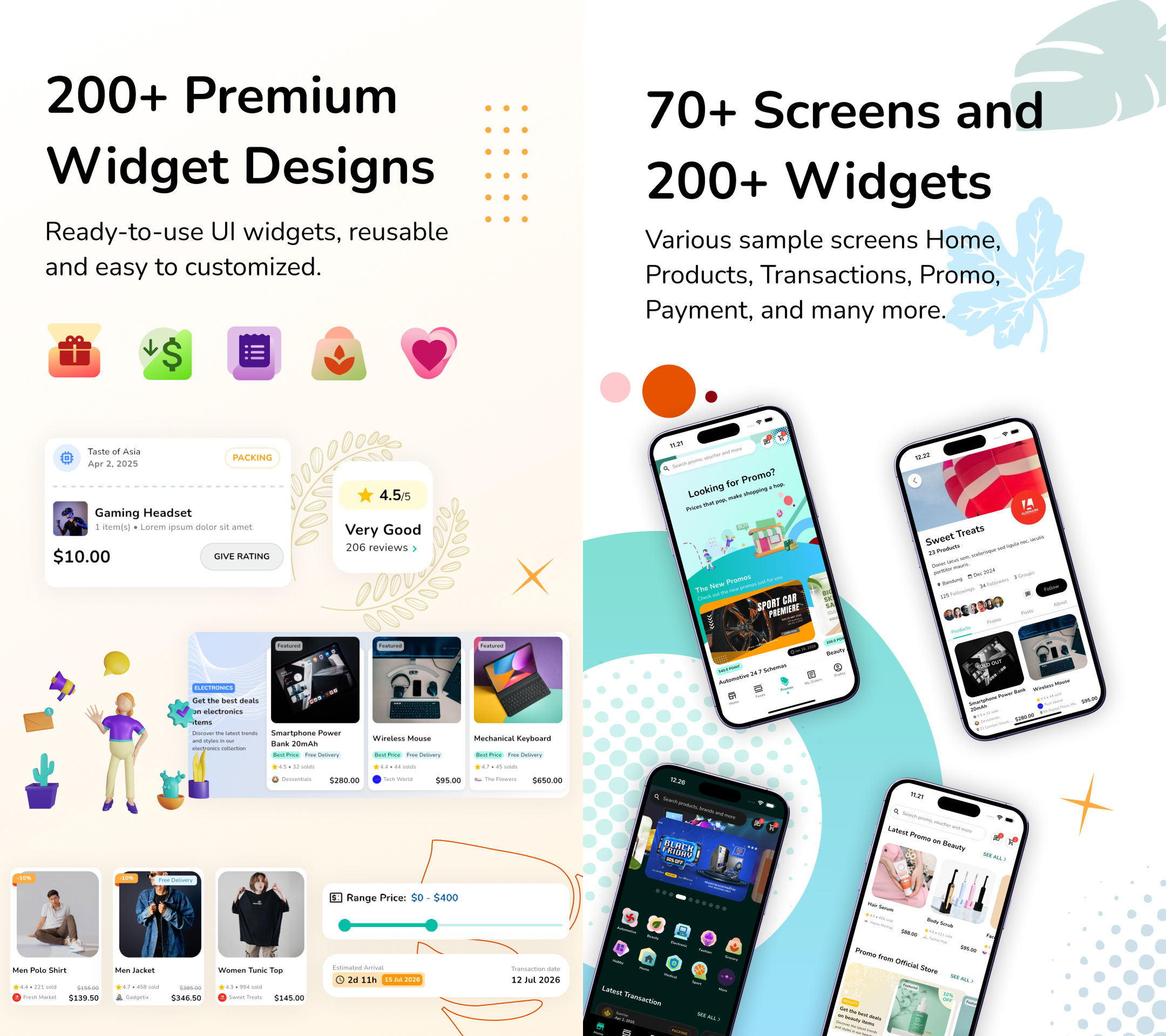 Mangoshop - E-Commerce App Flutter Template