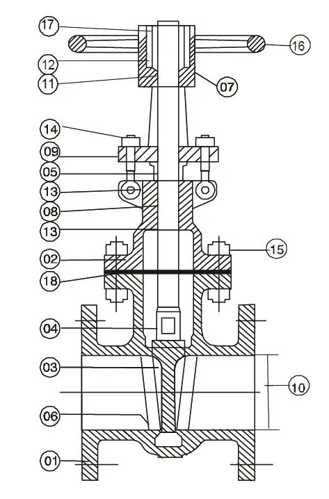 Full-Port Gate Valve