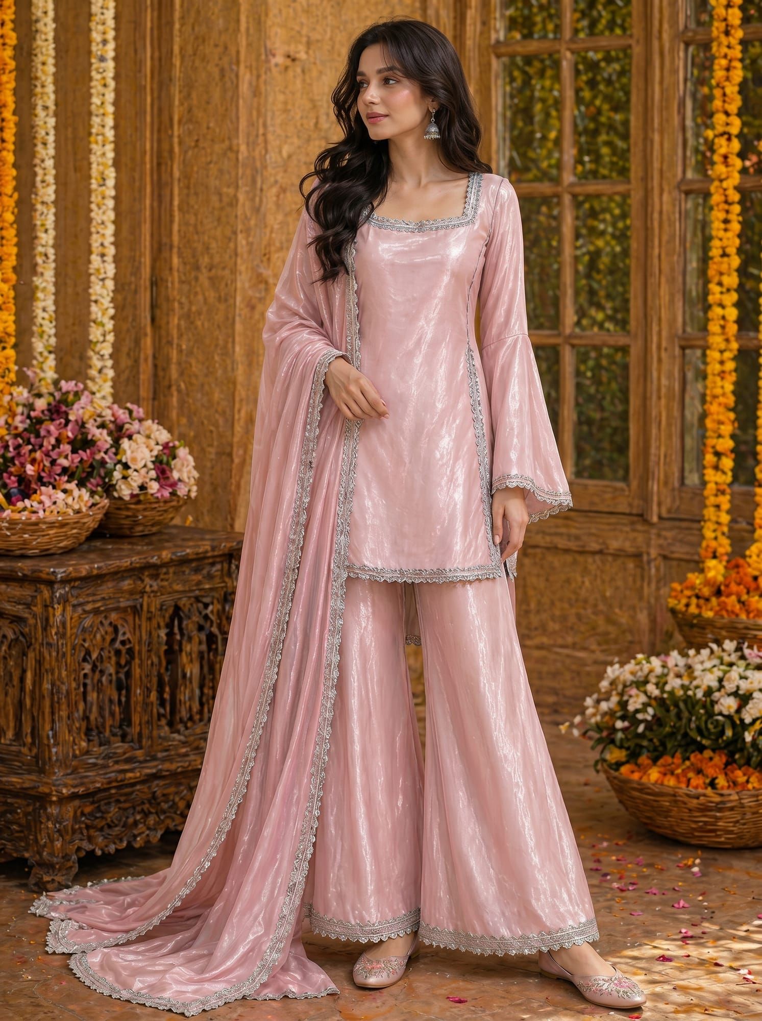 3 Piece Kurti Set