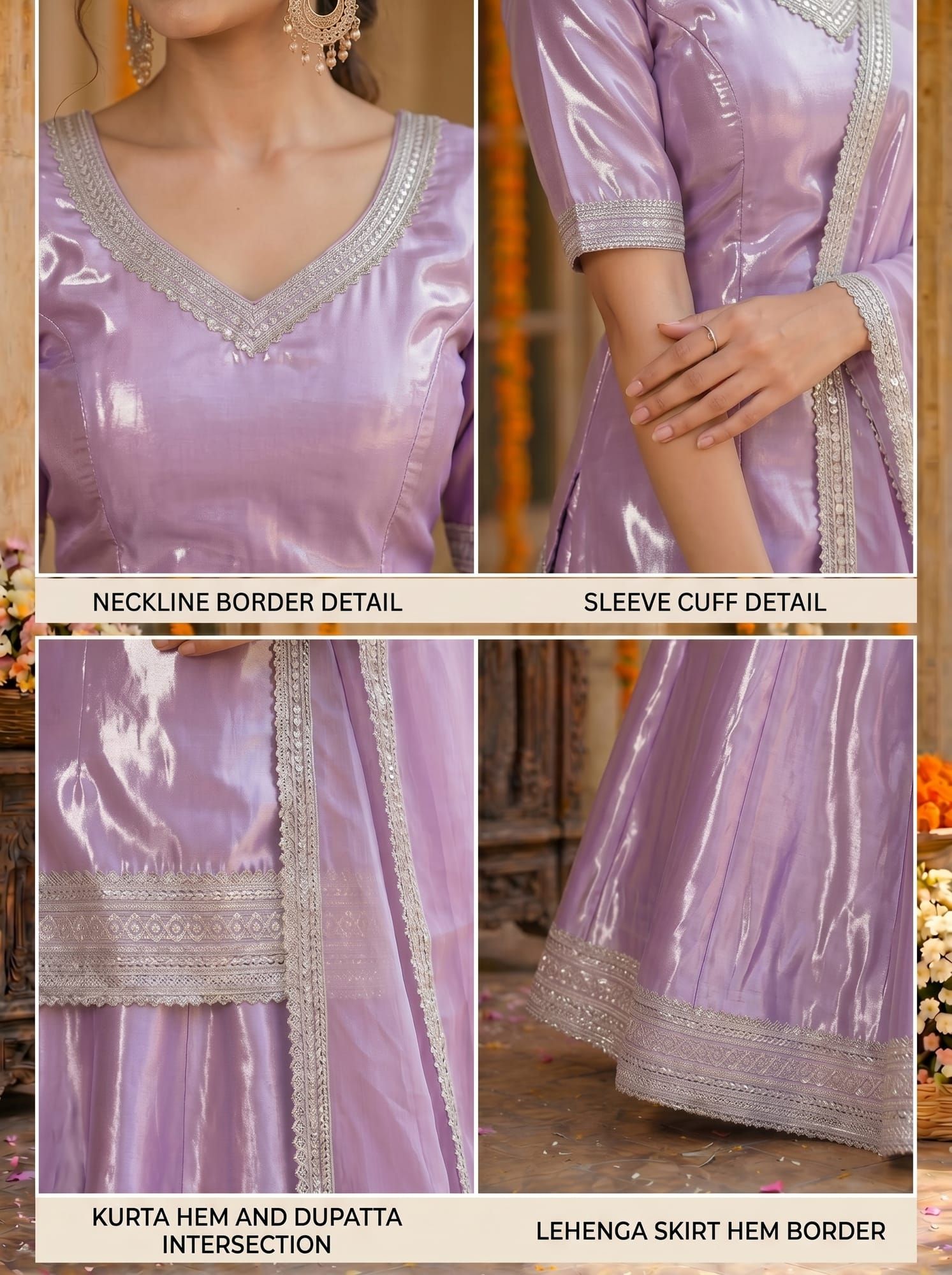 3 Piece Lahenga Set