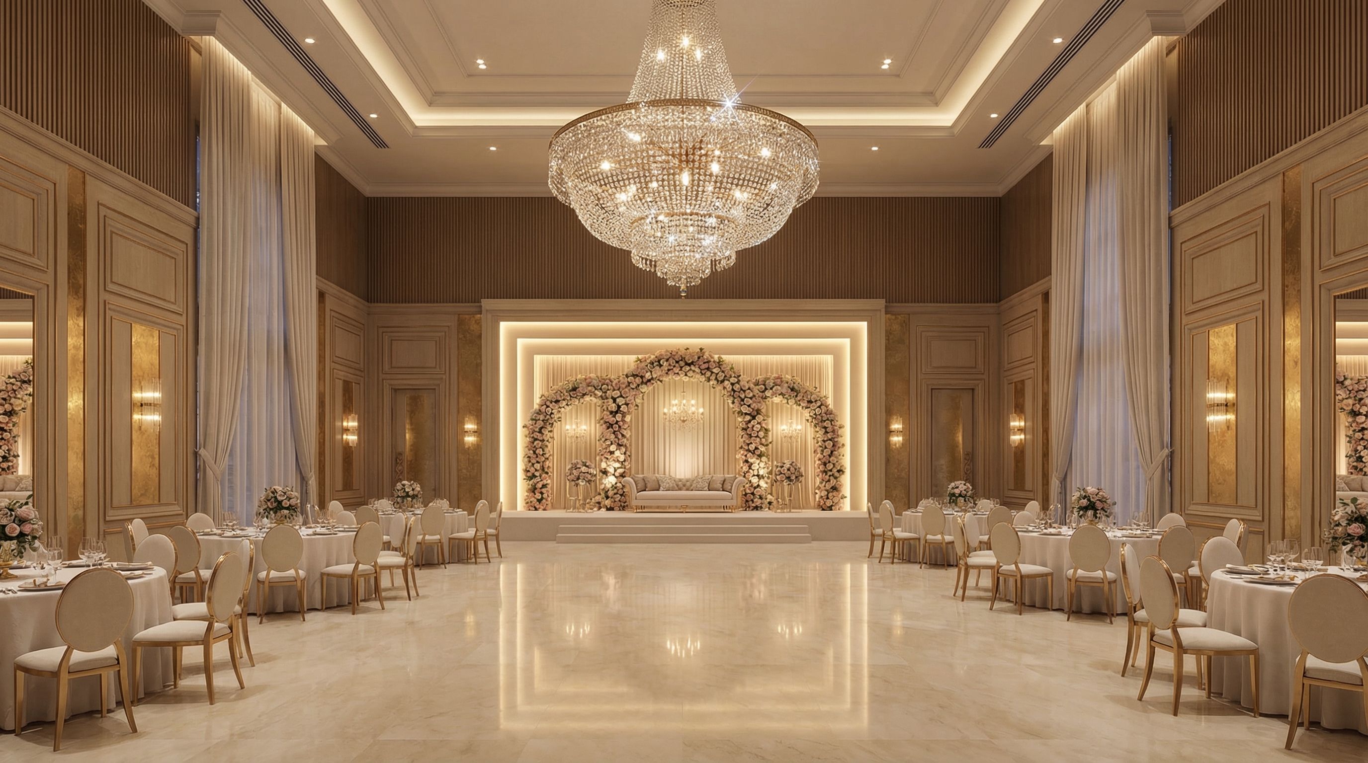 Banquet Interior Designer – Luxury Banquet Hall Interior Design Ideas