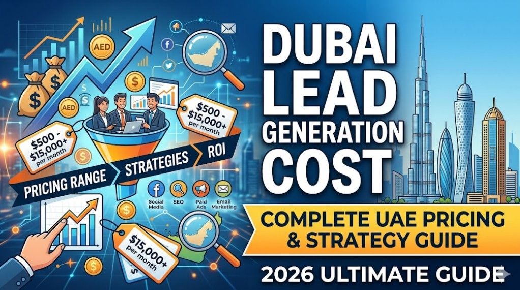 How Much Does Lead Generation Cost in Dubai? Complete UAE Pricing & Strategy Guide (2026)