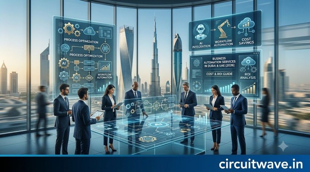 Business Automation Services in Dubai & UAE: Cost & ROI Guide (2026)
