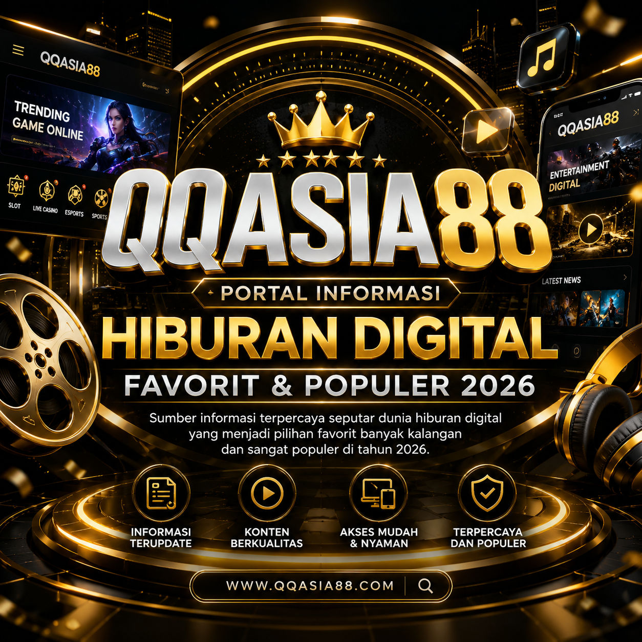QQAsia88: Portal Informasi Hiburan Digital Favorit dan Populer 2026