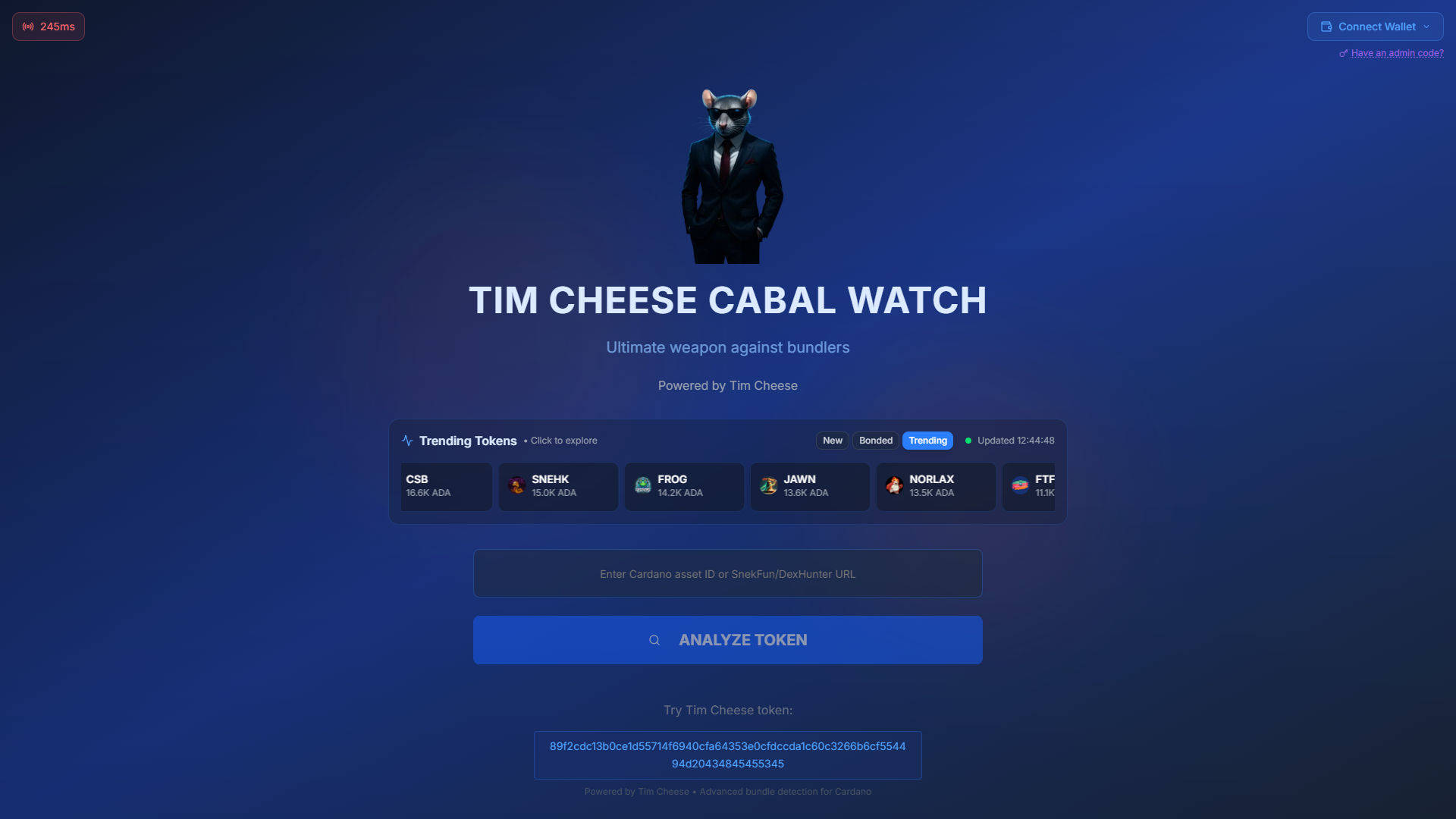 Tim Cheese Cabal Watch