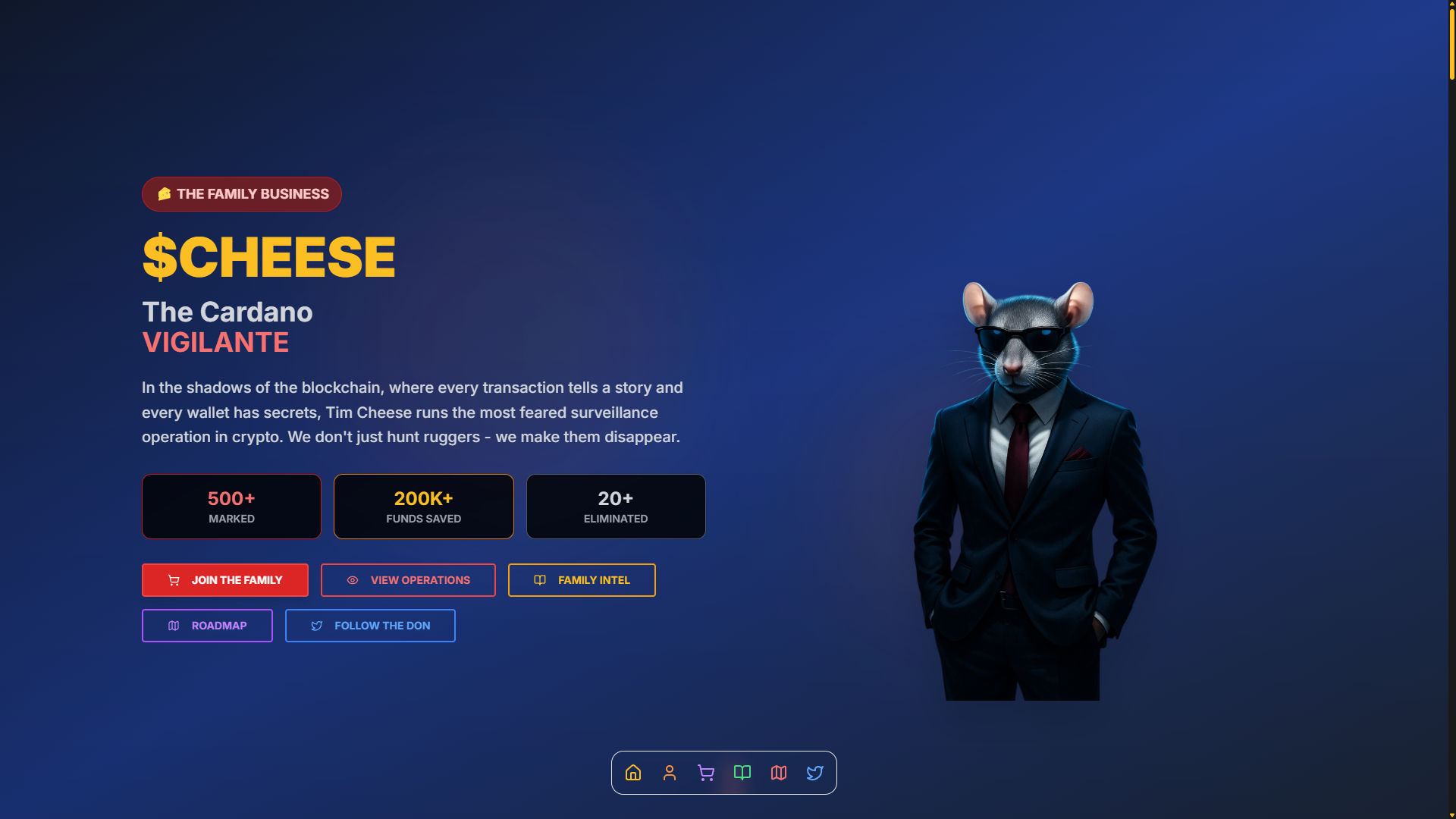 Tim Cheese Website - Image 1