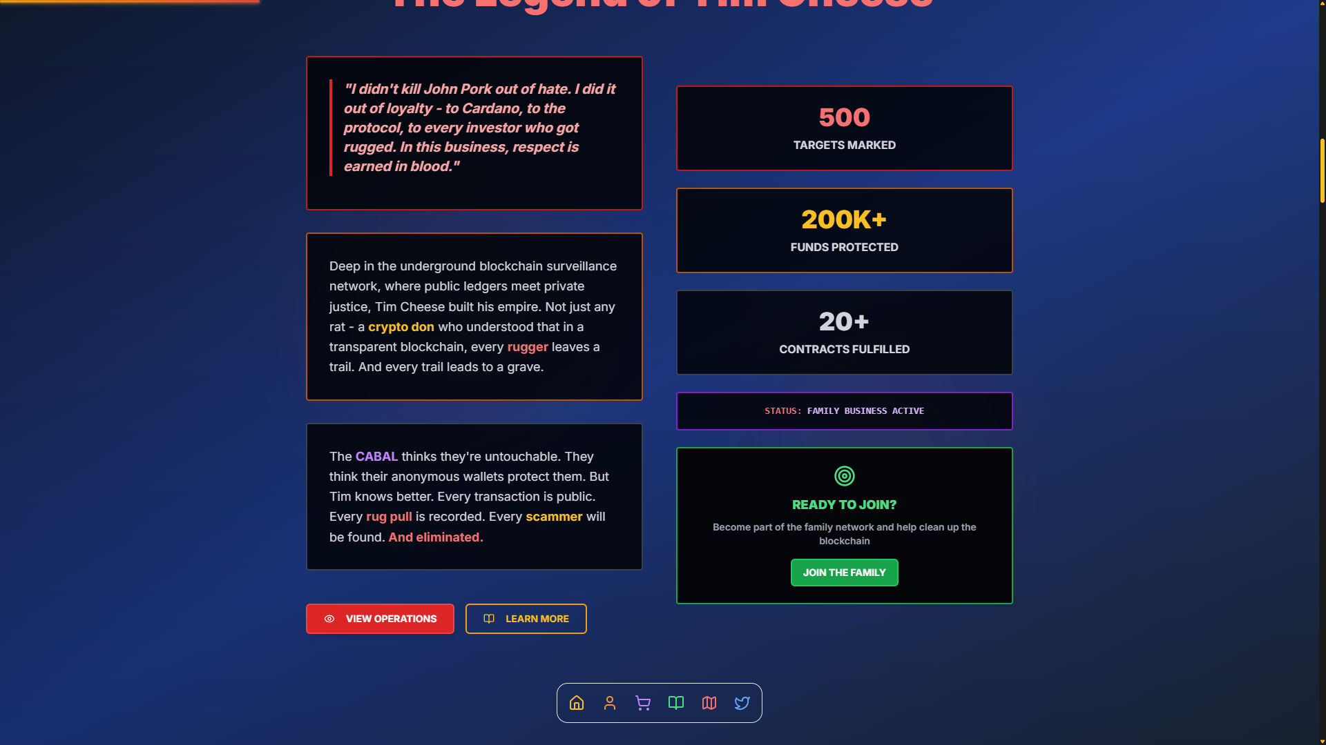 Tim Cheese Website - Image 4