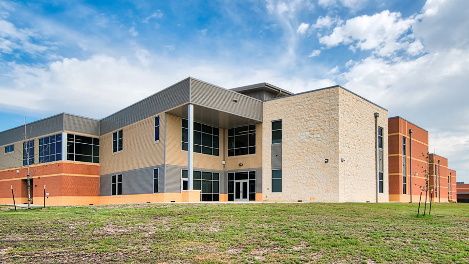 Exterior of Judith A. Resnik Middle School