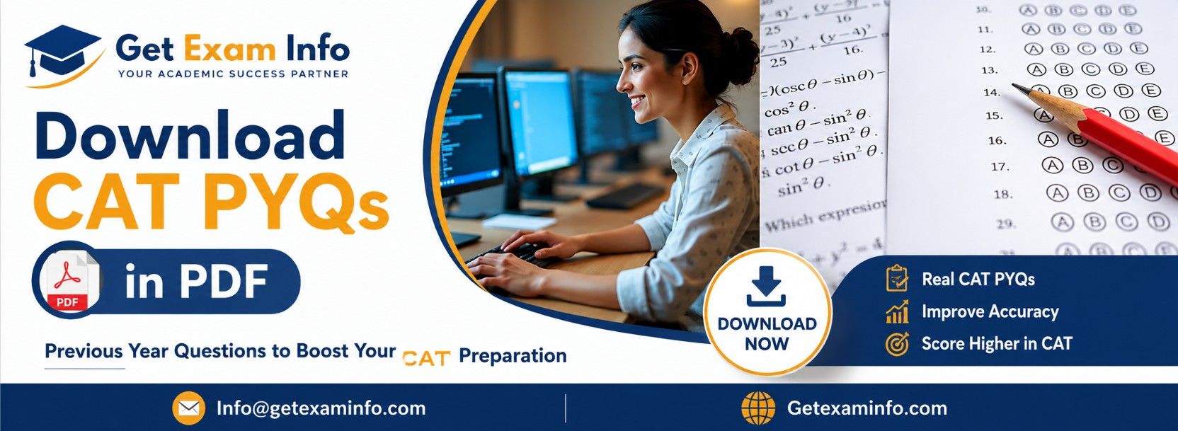CAT PYQs: Download Official CAT Previous Year Question Papers PDF