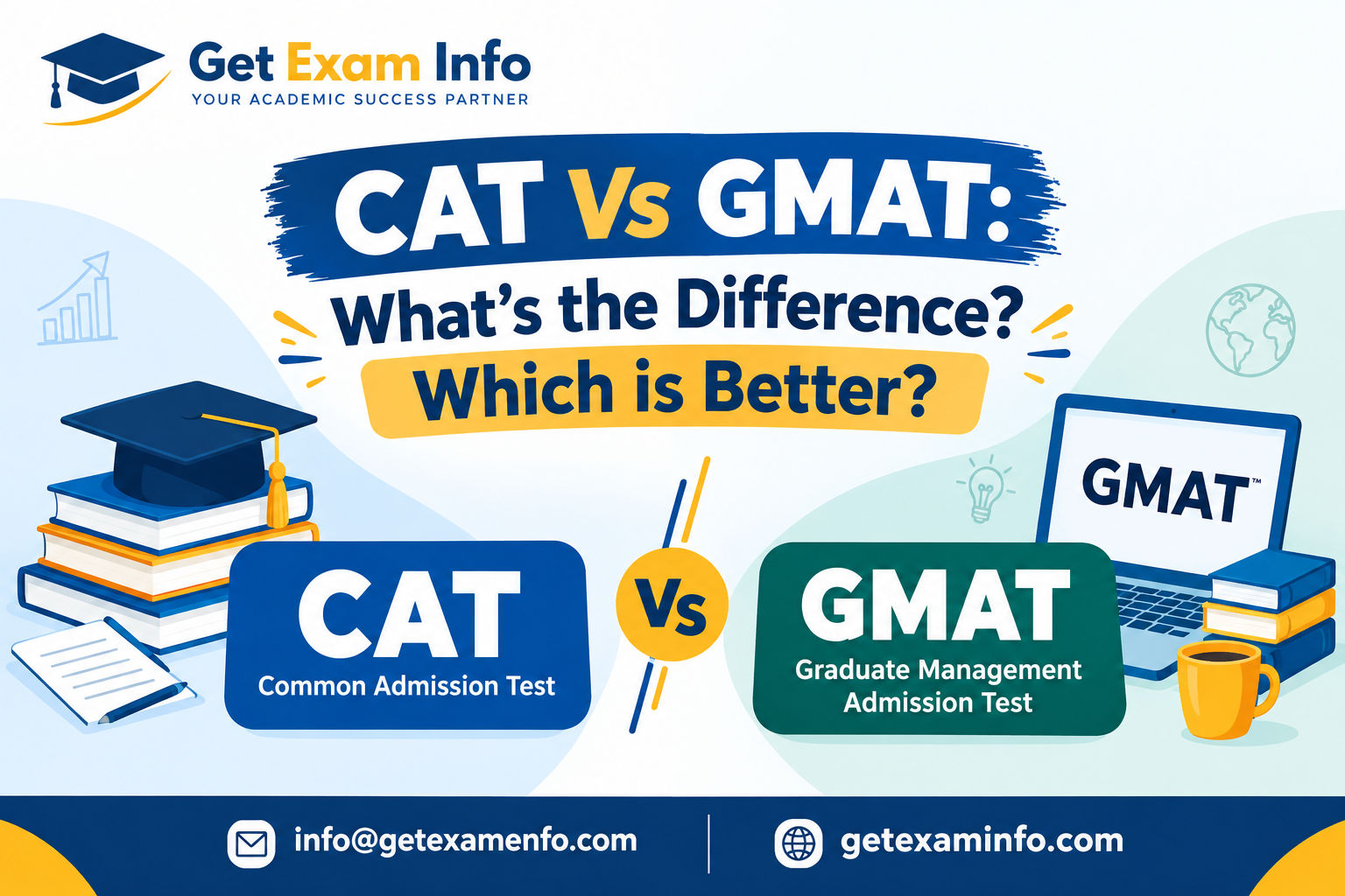 CAT Vs GMAT: What's the Difference? Which is Better?
