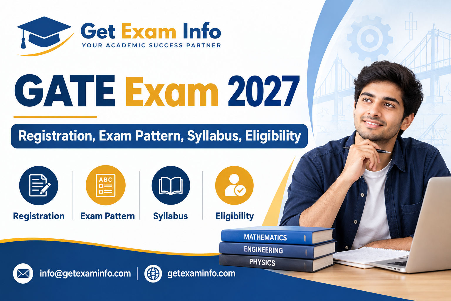 GATE Exam 2027: Registration, Exam Pattern, Syllabus, Eligibility