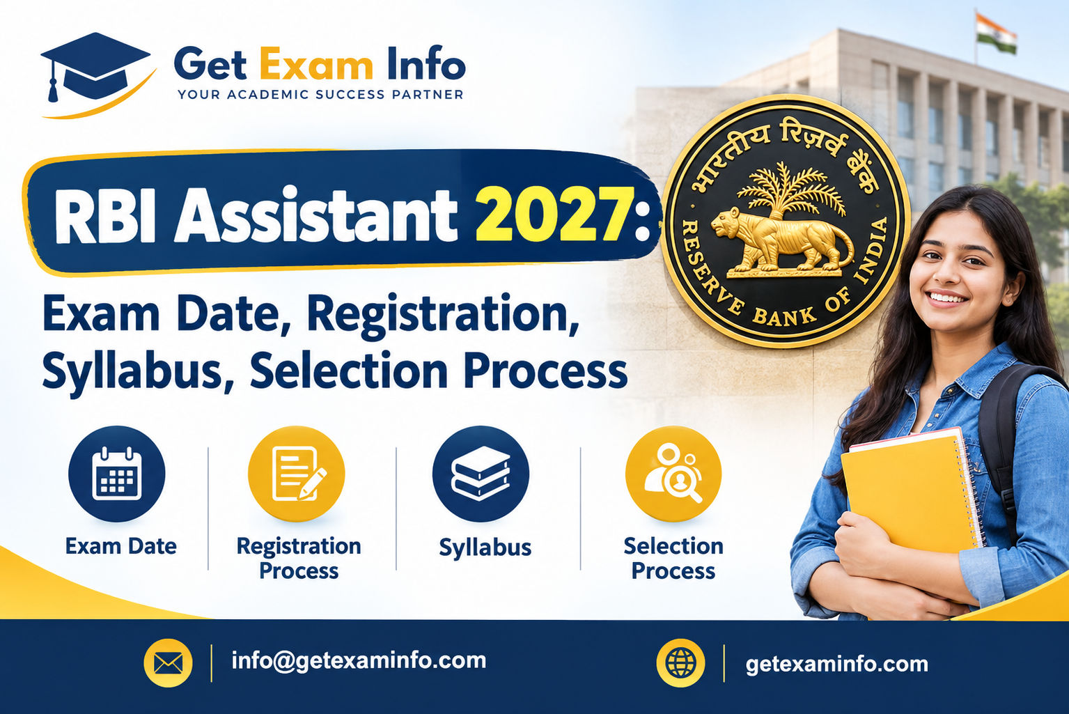 RBI Assistant 2027: Exam Date, Registration, Syllabus, Selection Process