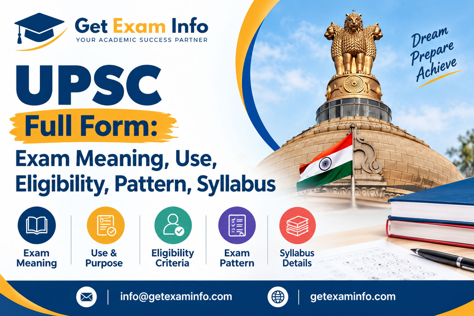 UPSC Full Form: Exam Meaning, Use, Eligibility, Pattern, Syllabus