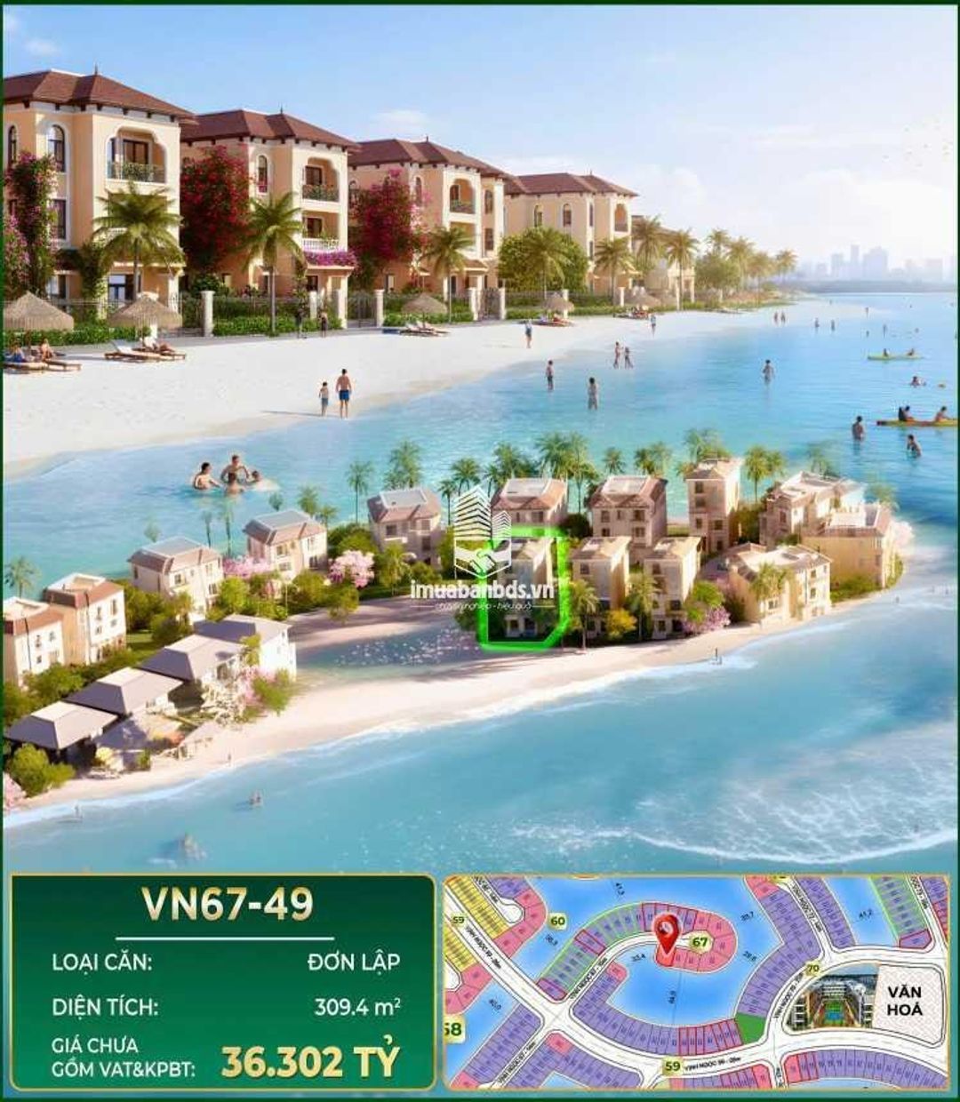 Căn hiếm giữa lòng đảo nghỉ dưỡng đẳng cấp  - ảnh 1