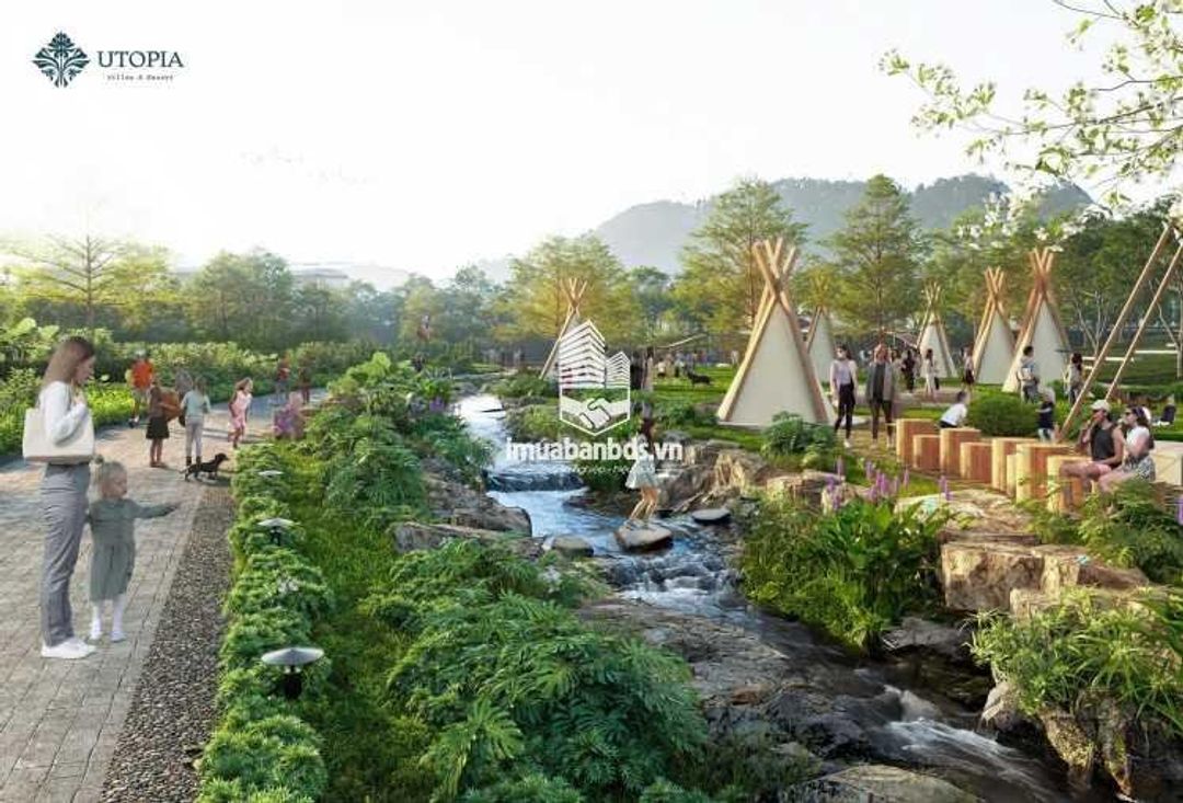 UTOPIA - Biệt thự nghỉ dưỡng ven hồ 200ha- Đất ở LÂU DÀI - Cách Hà Nội ~60 phút lái xe - ảnh 3