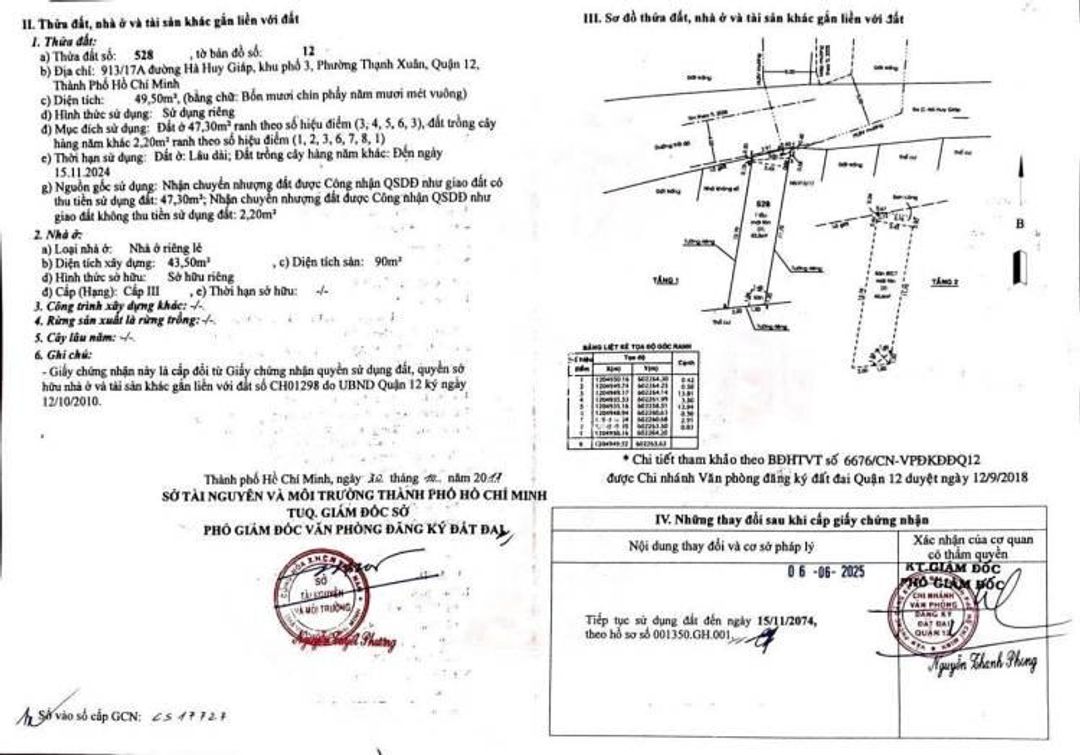 Chính chủ Bán nhà 1 trệt 1 lầu hẻm xe hơi tại Hà Huy Giáp Q12  - ảnh 6