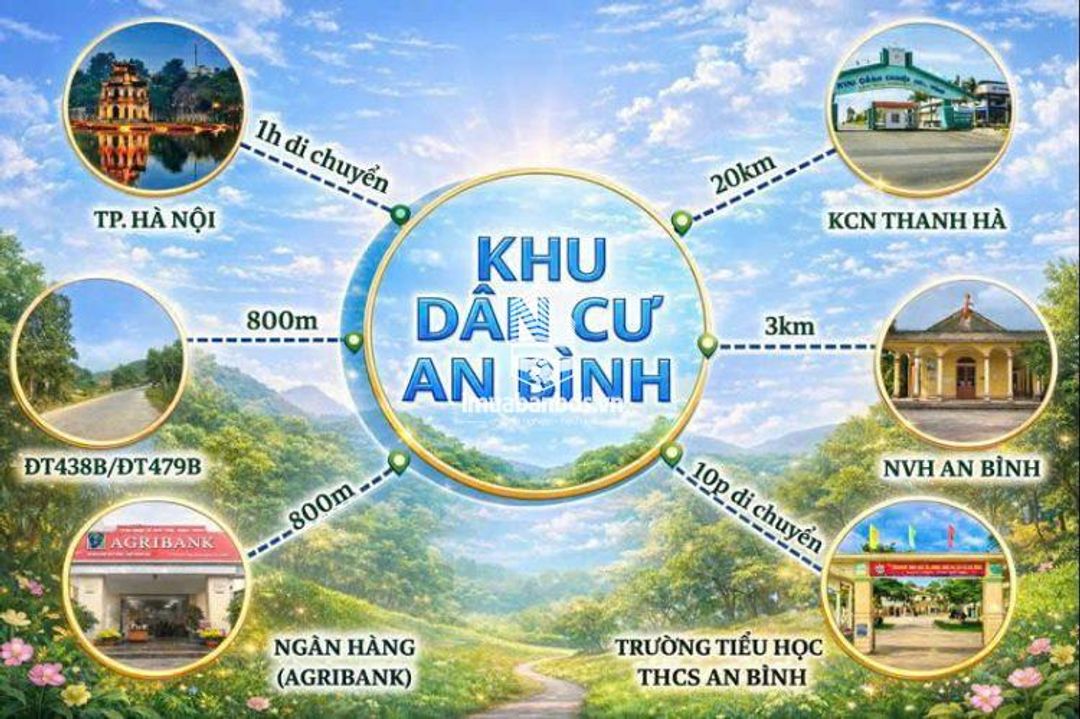  CHỈ 2XX TRIỆU – ĐÓN SÓNG ĐẤT AN BÌNH TRƯỚC KHI TĂNG GIÁ! - ảnh 1