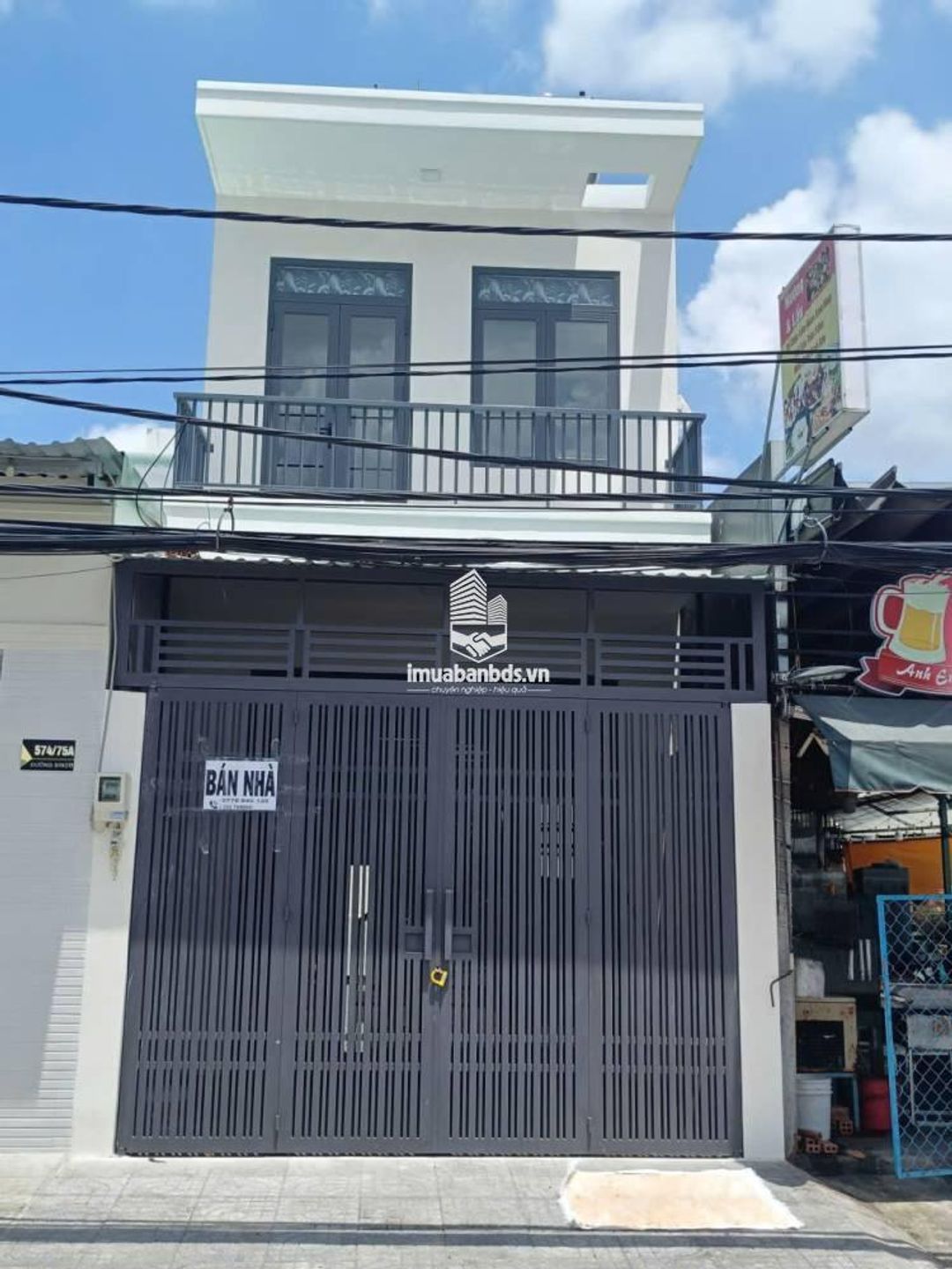Bán Nhà mới 1 trệt 1 lầu hẻm xe tải lớn đường Sinco, Bình Tân - ảnh 2