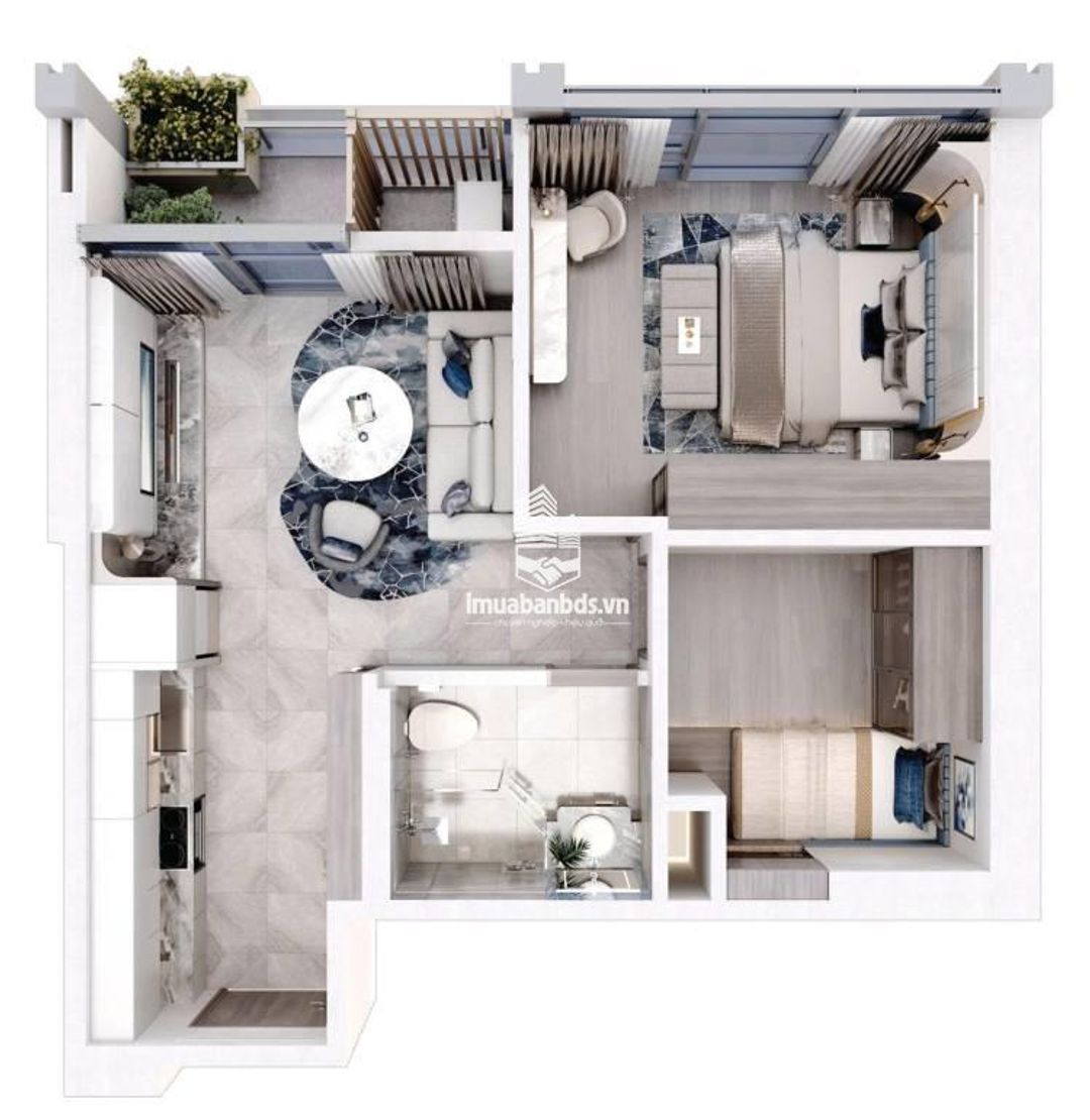 CẦN BÁN CĂN 1PN - TẦNG CAO - SẴN SLOT Ô TÔ - TRẦN CAO 4.2M - VIEW CÔNG VIÊN CIPUTRA - ảnh 6