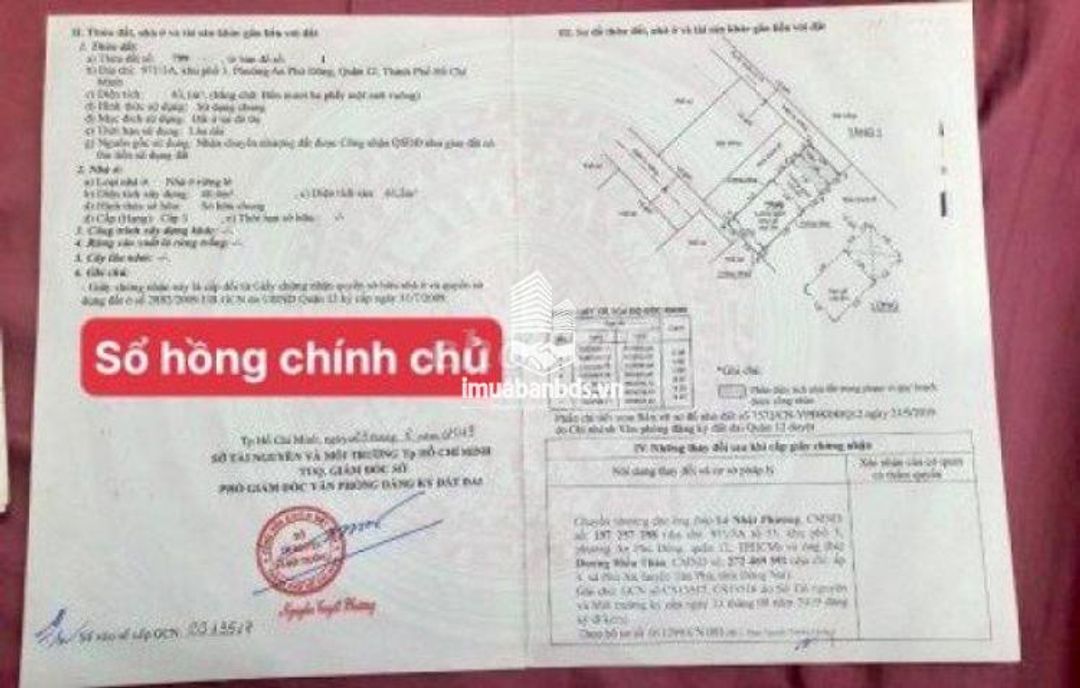 Nhà bán SHR chính chủ hẻm 971/3A An Phú Đông Q12, sát Gò Vấp - ảnh 1