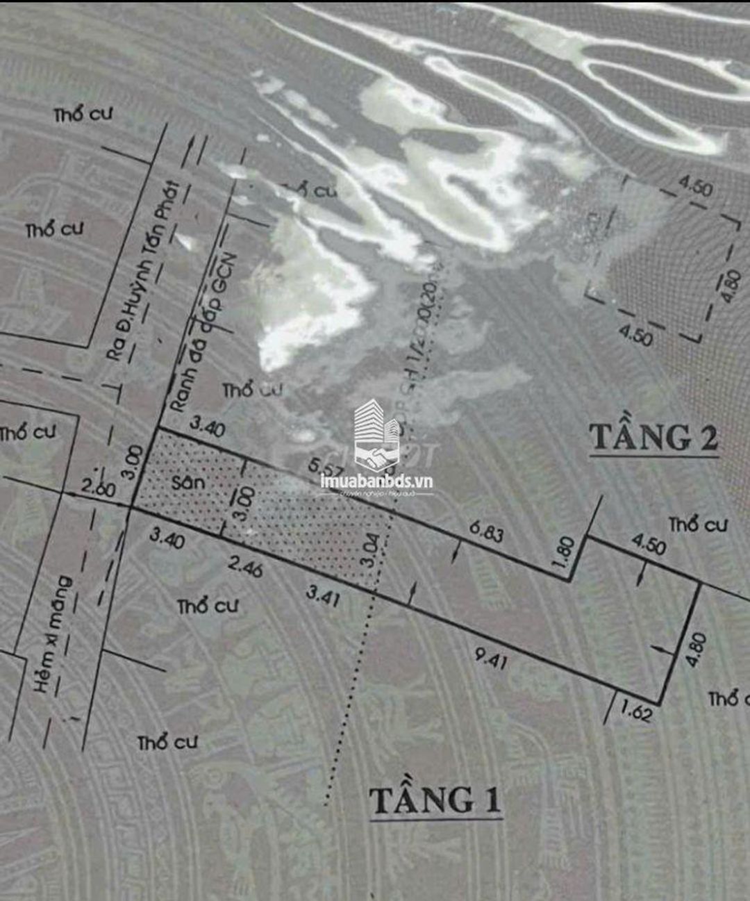 Bán nhà 1 lầu đúc kiên cố Hẻm 1206 Huỳnh Tấn Phát, P. Tân Phú Q7 - ảnh 7