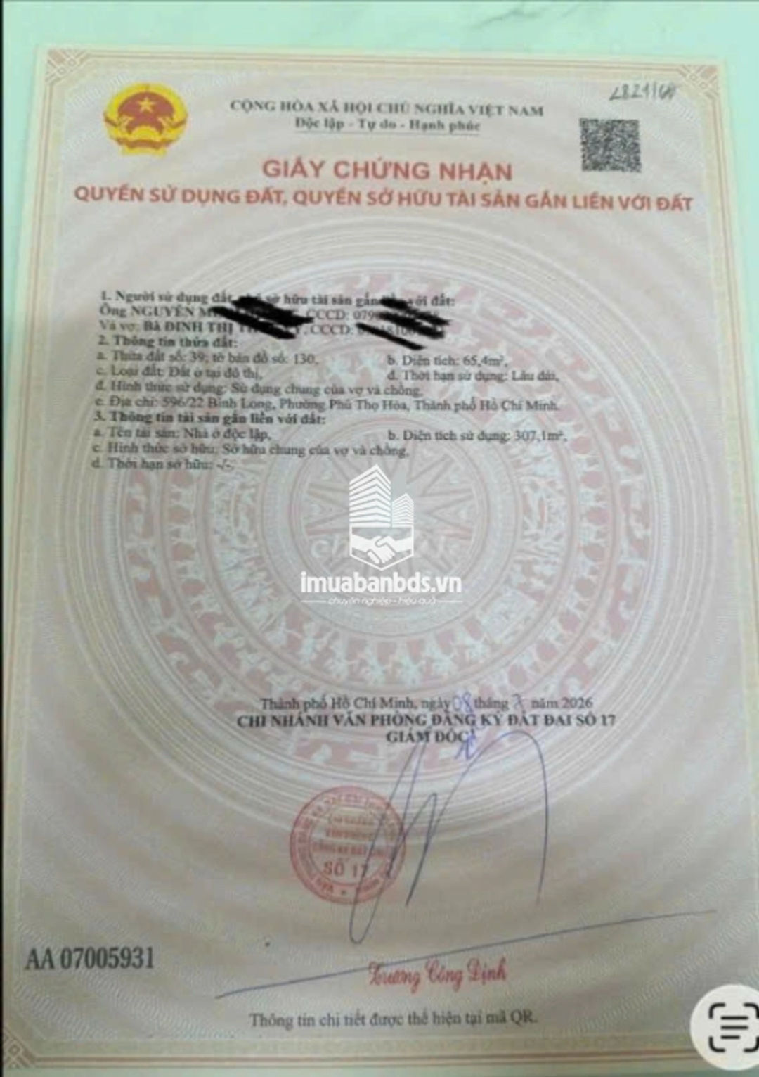 Bán nhà 1 trệt 1 lửng 3 lầu 596/22 Bình Long Q. Tân Phú cũ - ảnh 4
