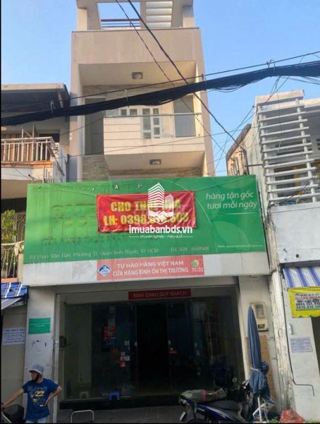 Cho thuê nhà MT 3 lầu 112 Phan Văn Hân P17 Bình Thạnh tiện kinh doanh - ảnh 2