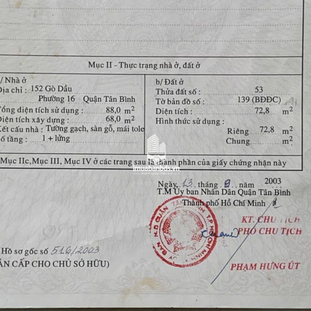 Cho thuê nhà cấp 4 số 152 Gò Dầu mặt tiền siêu đẹp quận Tân Phú  - ảnh 4