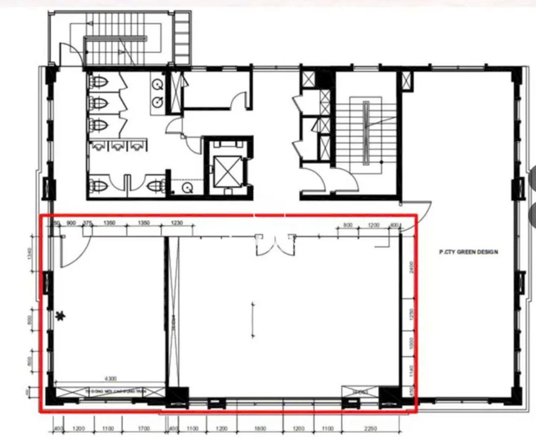 Cho thuê văn phòng Quận Bình thạnh 82 m2 giá nhỉnh 400k/m2 bao gồm pql - ảnh 2