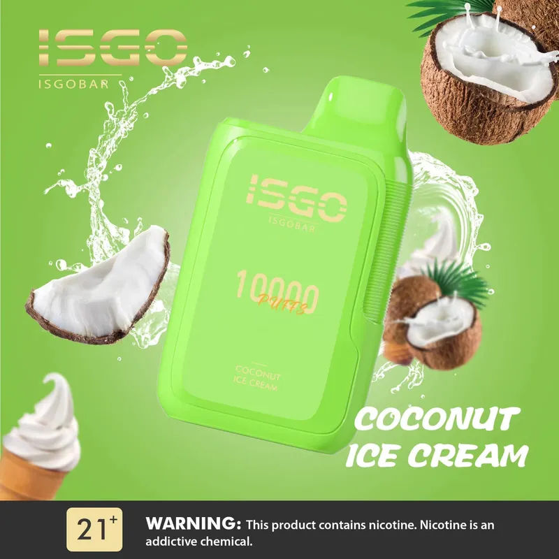 Coconut Ice Cream By ISGO Bar