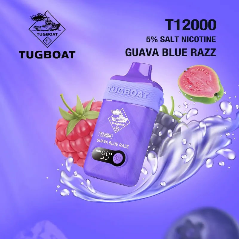 Guava Blue Razz Tugboat T12000