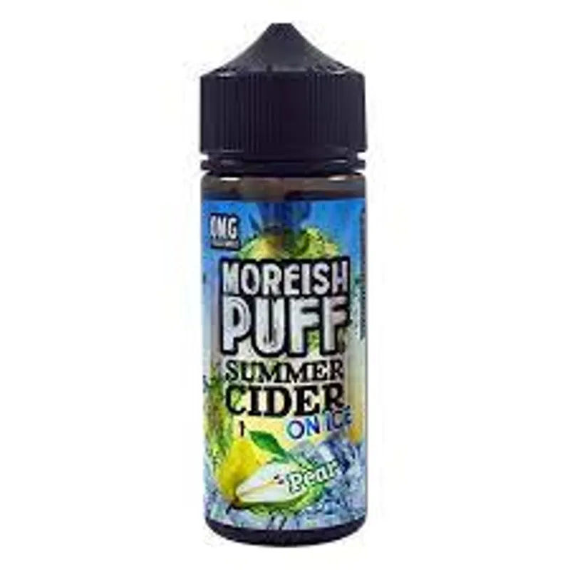 Moreish Puff Summer 100ml Cider on Ice -Pear