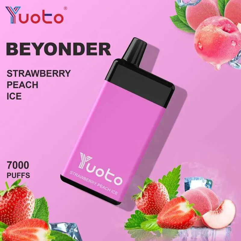 Strawberry Peach Ice Yuoto 7K PUFFS