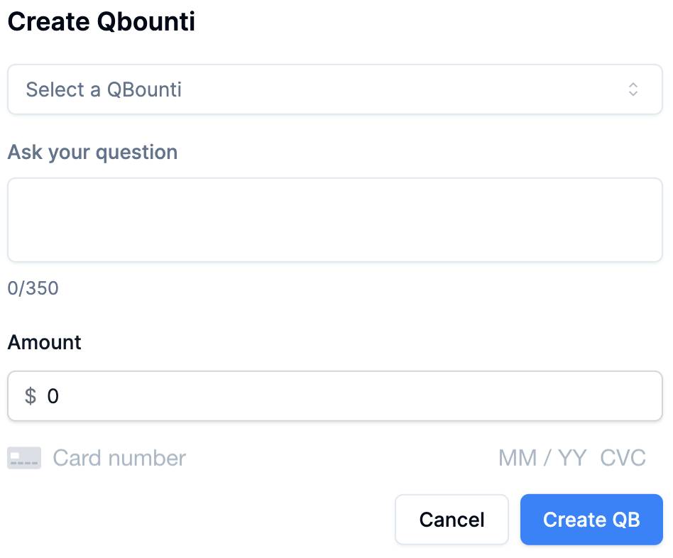 Create QB screenshot