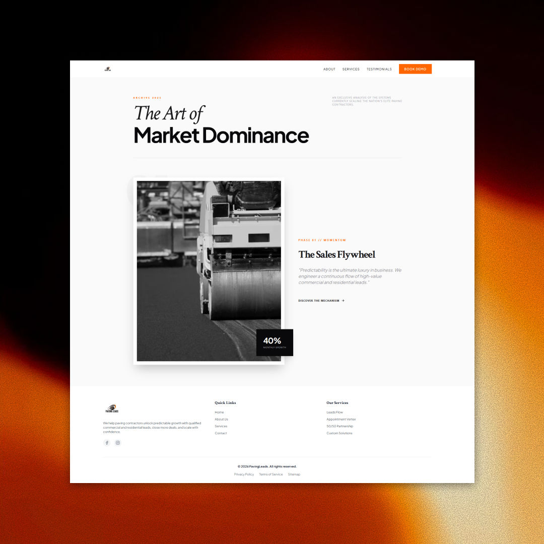 Mobile lead flow