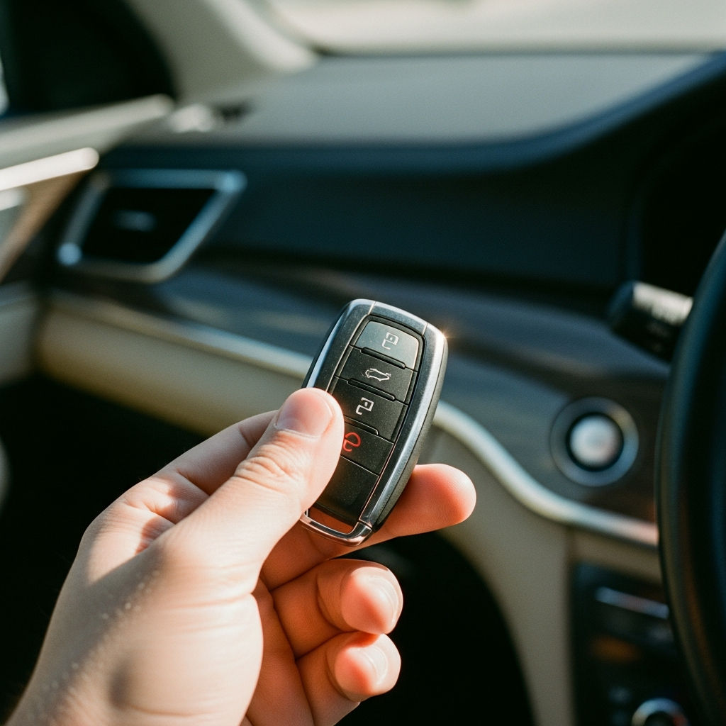 Professional automotive locksmith service van