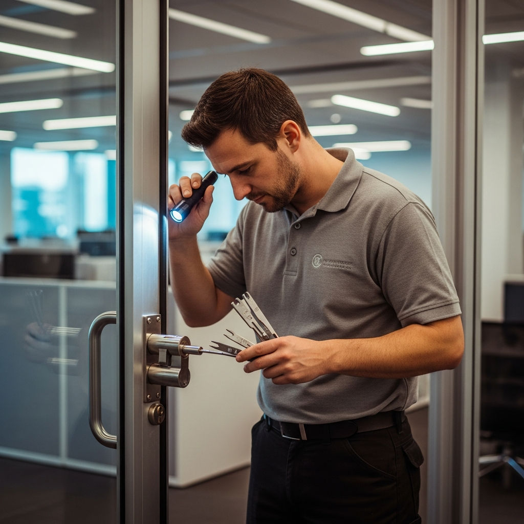 Commercial locksmith services