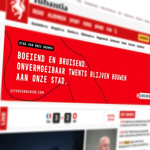 Foto: Enschede banner 