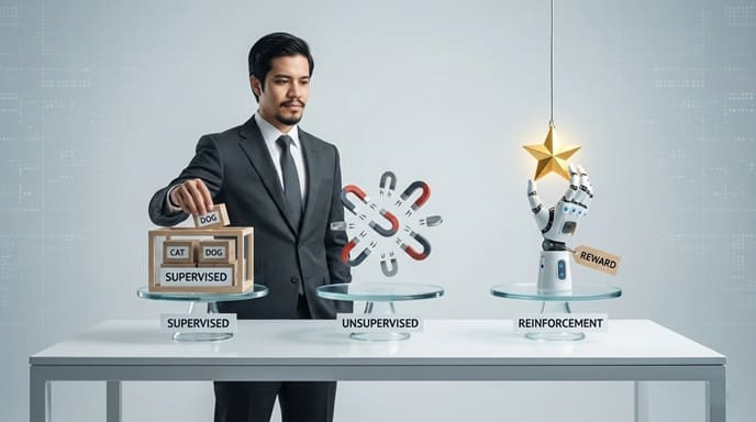 Dari film hingga musik, algoritma Machine Learning bekerja di balik layar untuk merekomendasikan konten yang sesuai selera Anda - Panduan Machine Learning Richkeyrick