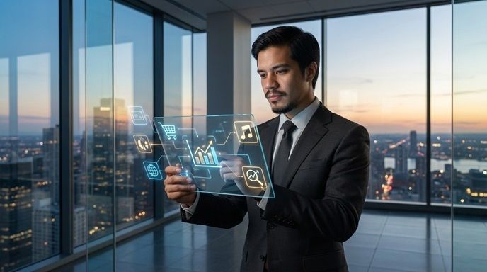 Strategi AI yang komprehensif dapat mentransformasi berbagai sektor bisnis, mulai dari e-commerce hingga industri kreatif - PerfectSEO.pro dari Richkeyrick