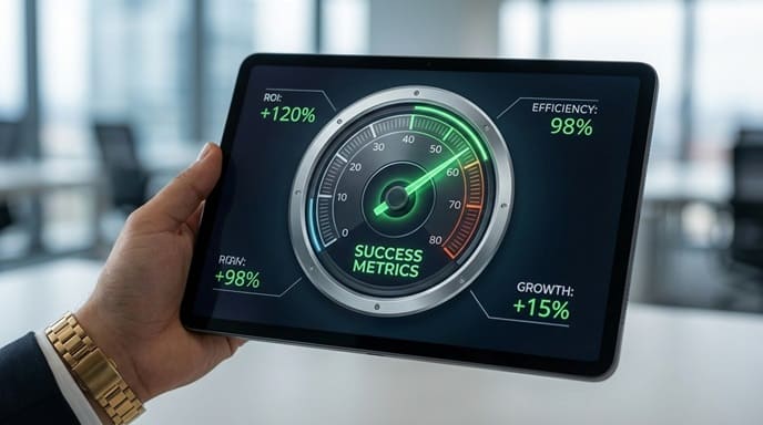 KPI yang terukur adalah satu-satunya cara untuk membuktikan ROI nyata dari setiap inisiatif AI yang dijalankan - Richkeyrick