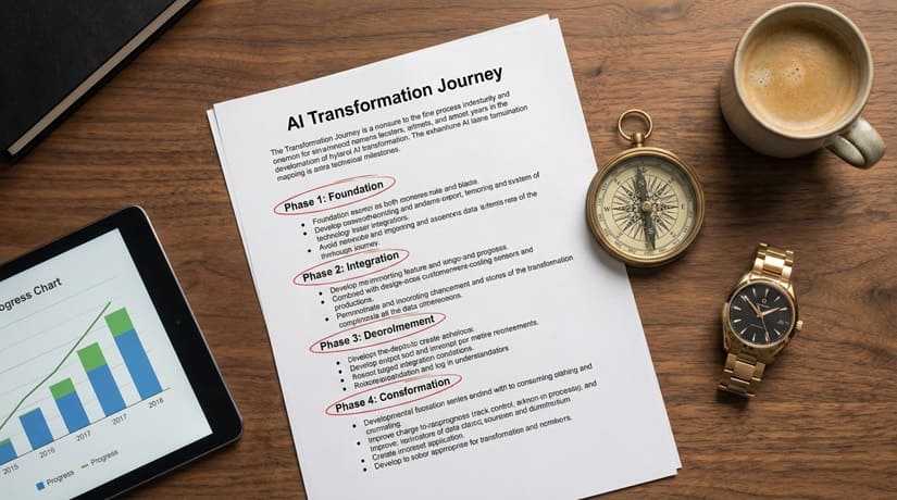 Roadmap implementasi yang terperinci memastikan transformasi AI berjalan terarah, terukur, dan sesuai target waktu - Richkeyrick
