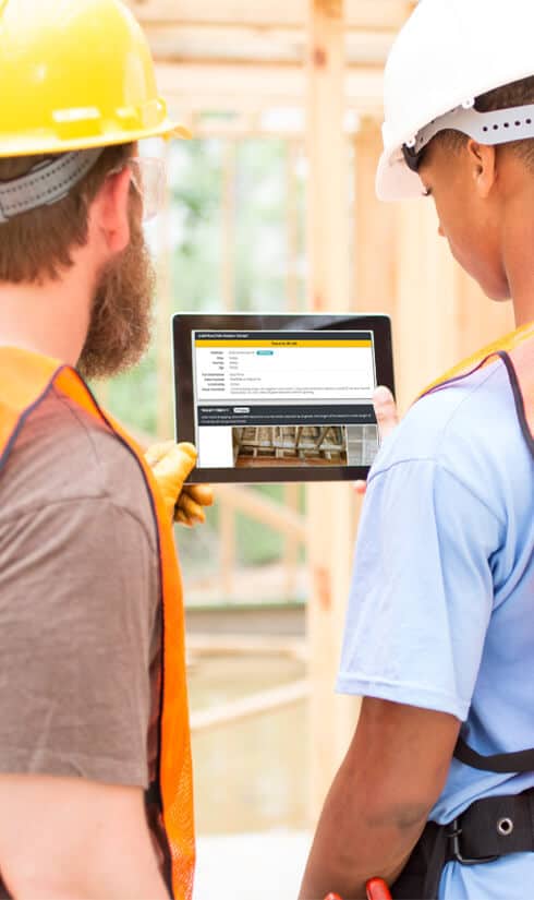 contractor punch out ticket system
