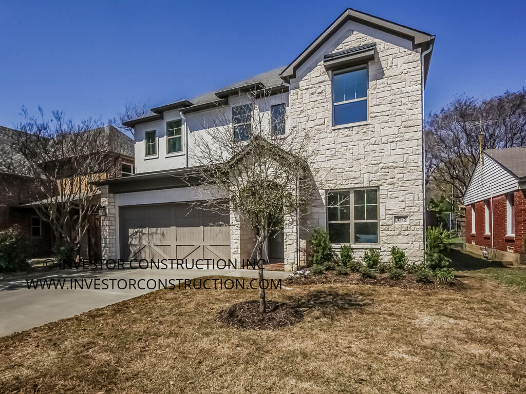 4575 Elsby Ave, Dallas, Briarwood, front elevation 2. View full photo gallery at: https://goo.gl/61JJdi